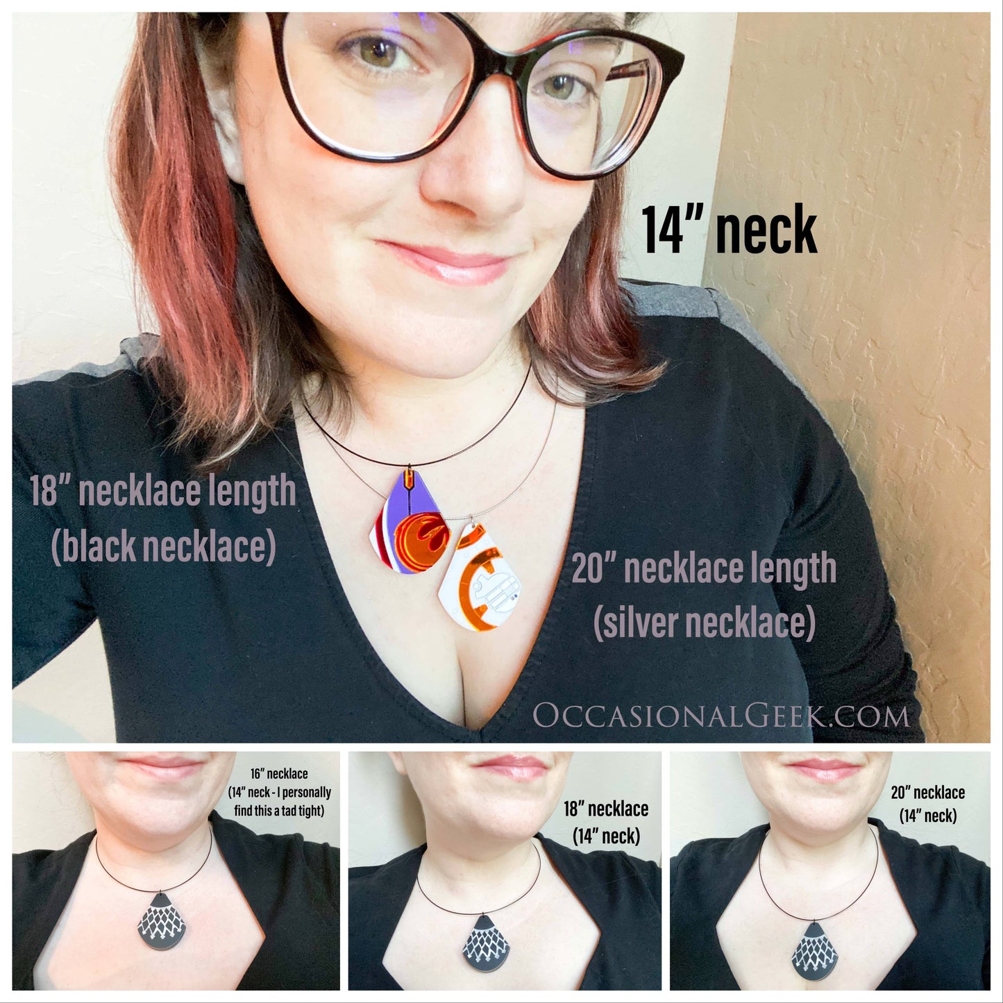 Spectre Two Statement Pendant