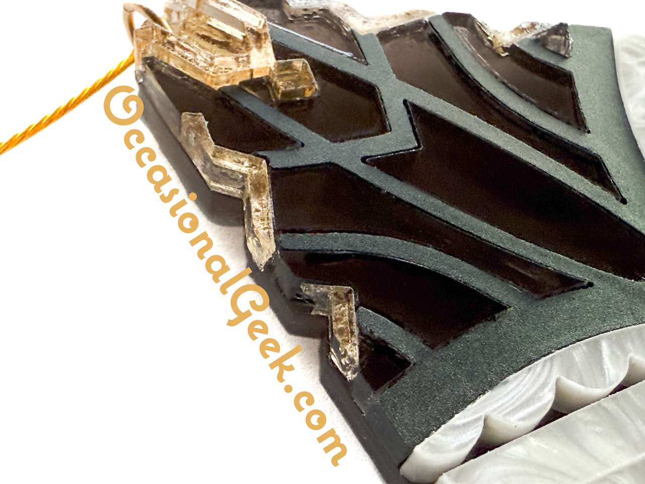 Golden Counselor Statement Pendant