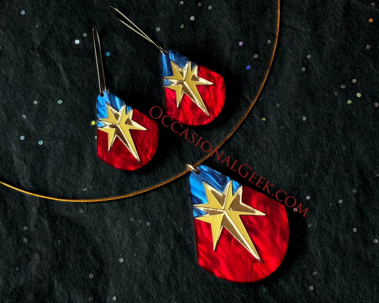 Cosmic Dangle Earrings