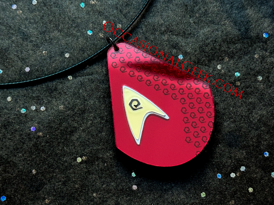 Boldly Go Operations Statement Pendant