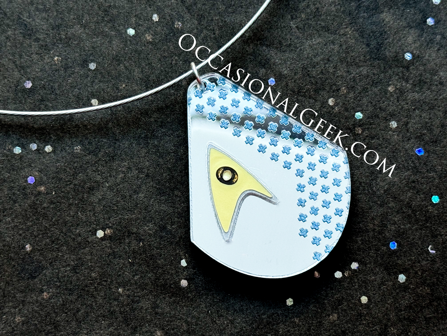 Boldly Go Nurse Statement Pendant