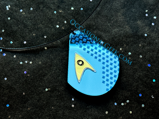 Boldly Go Medical Statement Pendant