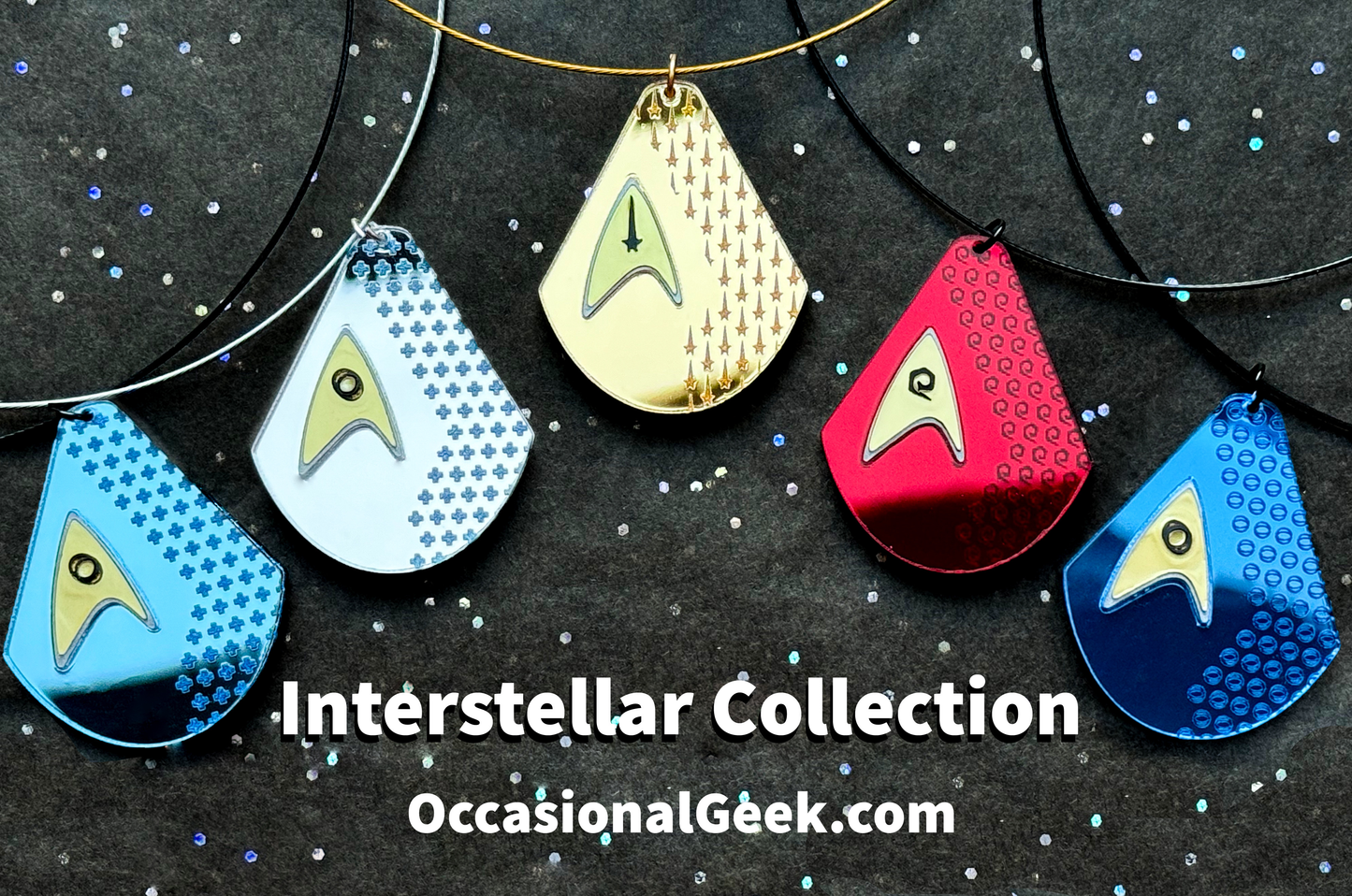 Boldly Go Operations Statement Pendant