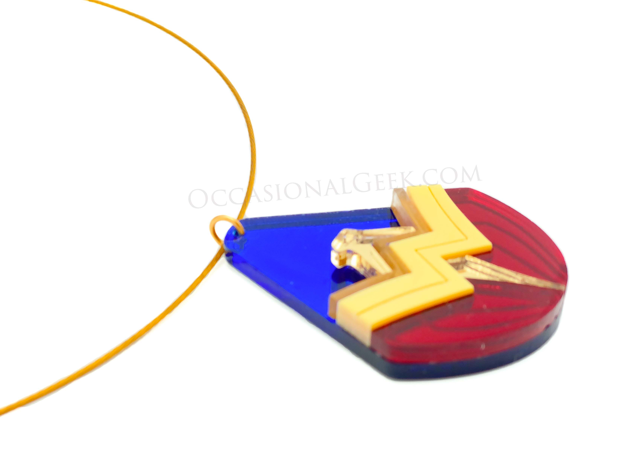 Amazonian Superhero Statement Pendant