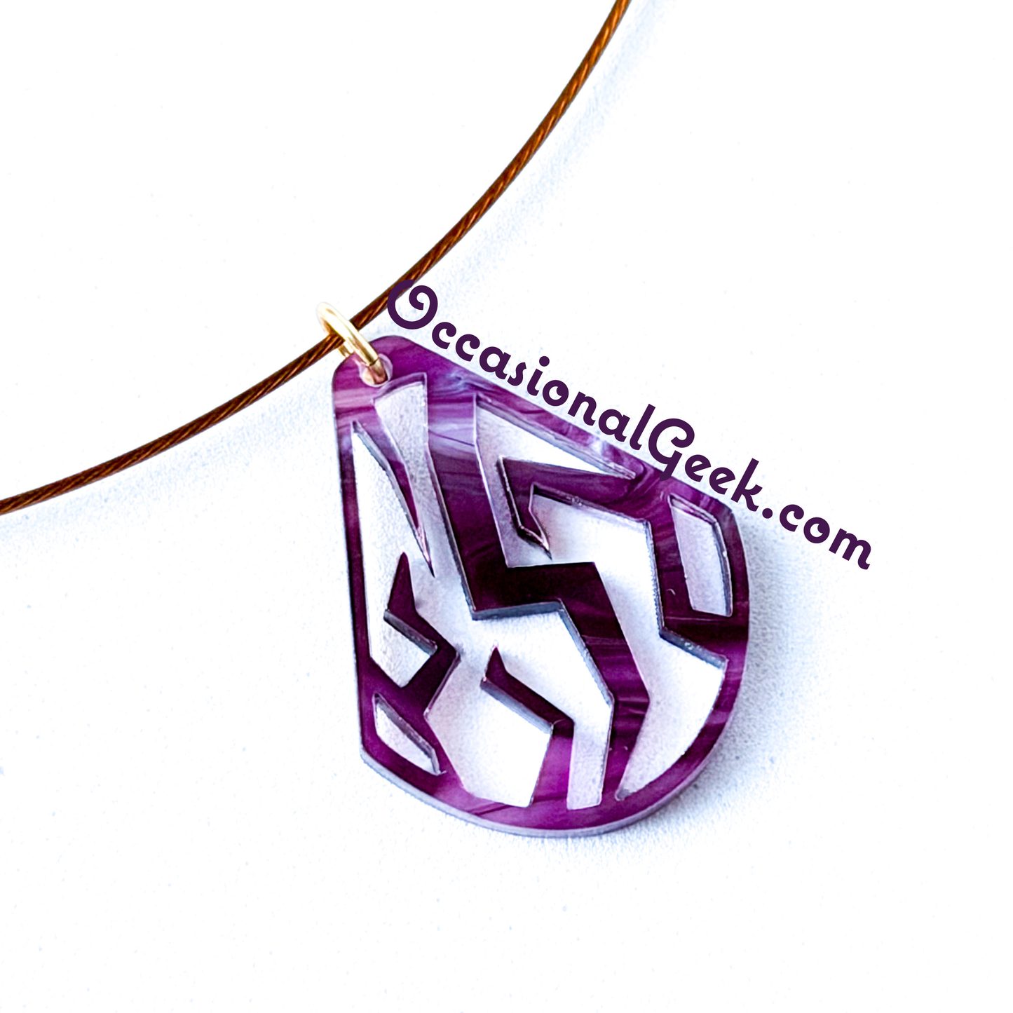 Patterns Charm Pendant