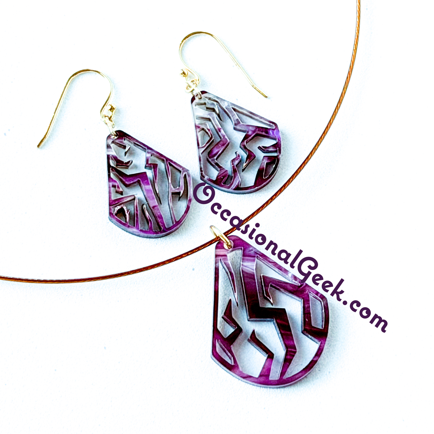 Patterns Charm Pendant