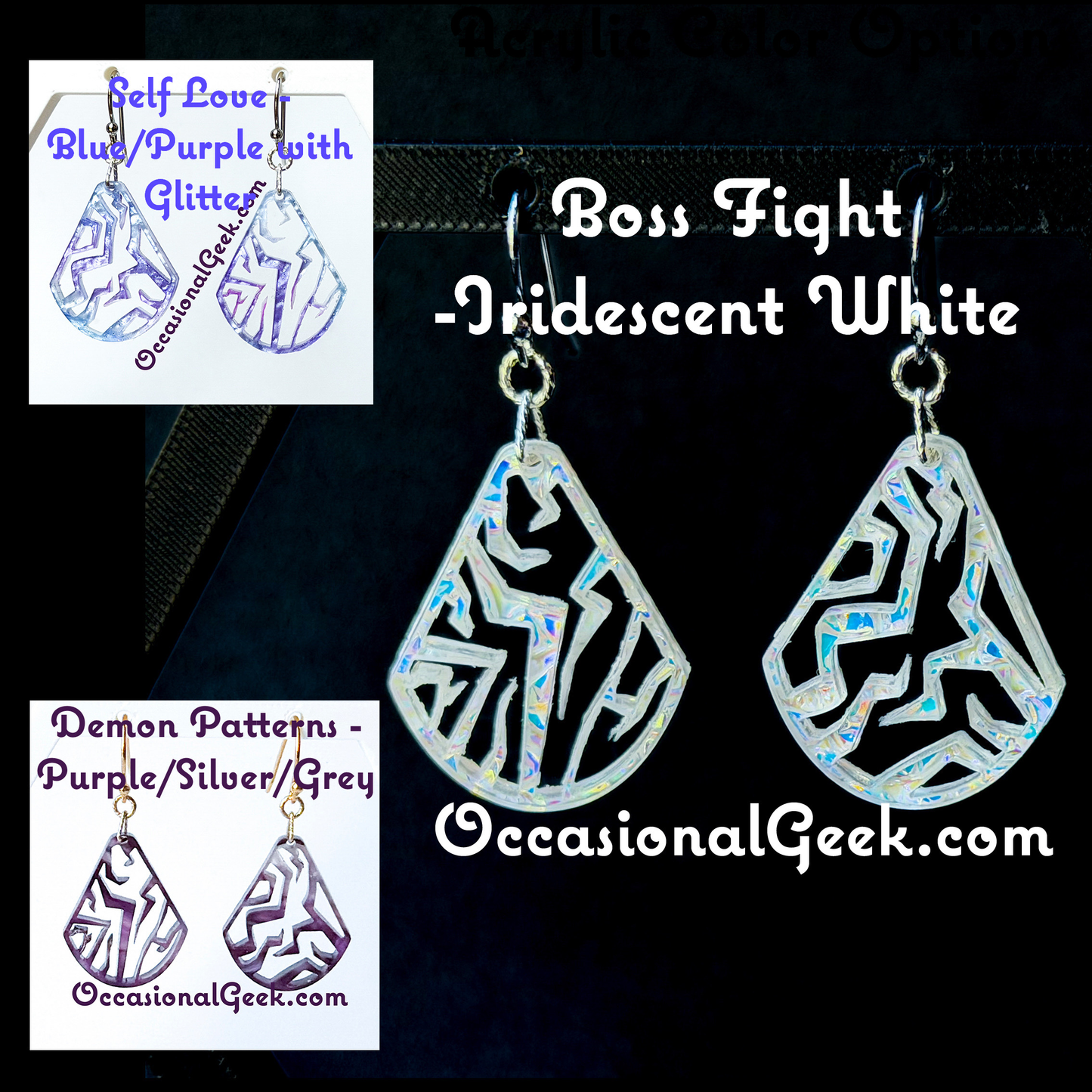 Patterns Mini Earrings