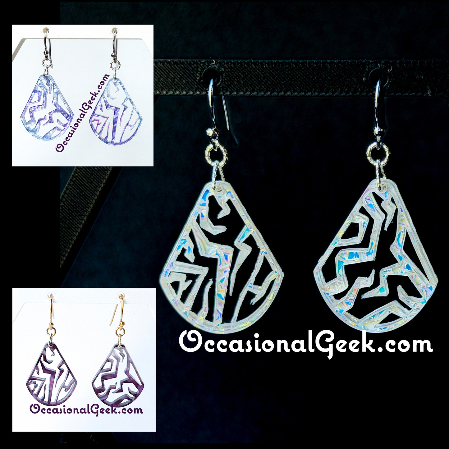 Patterns Mini Earrings