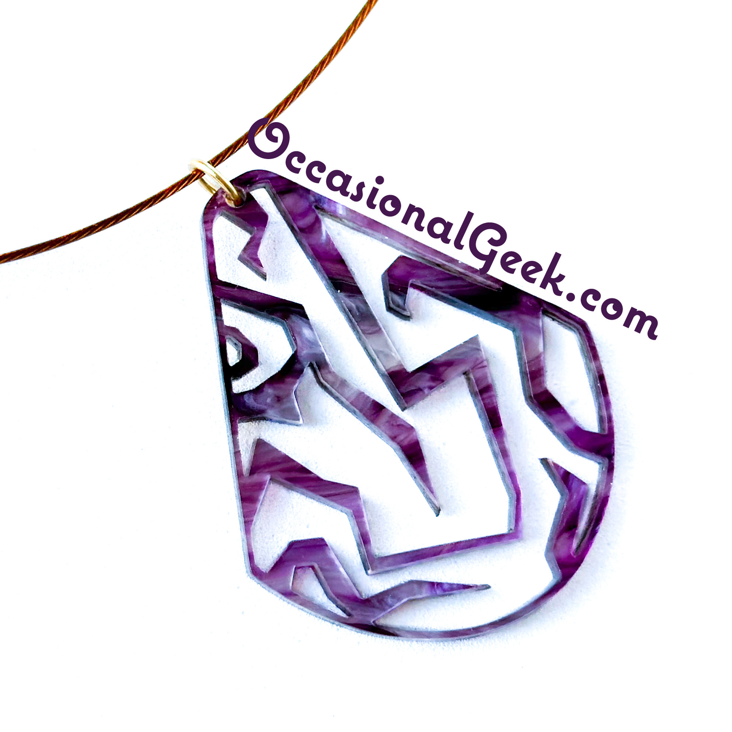Patterns Statement Pendant