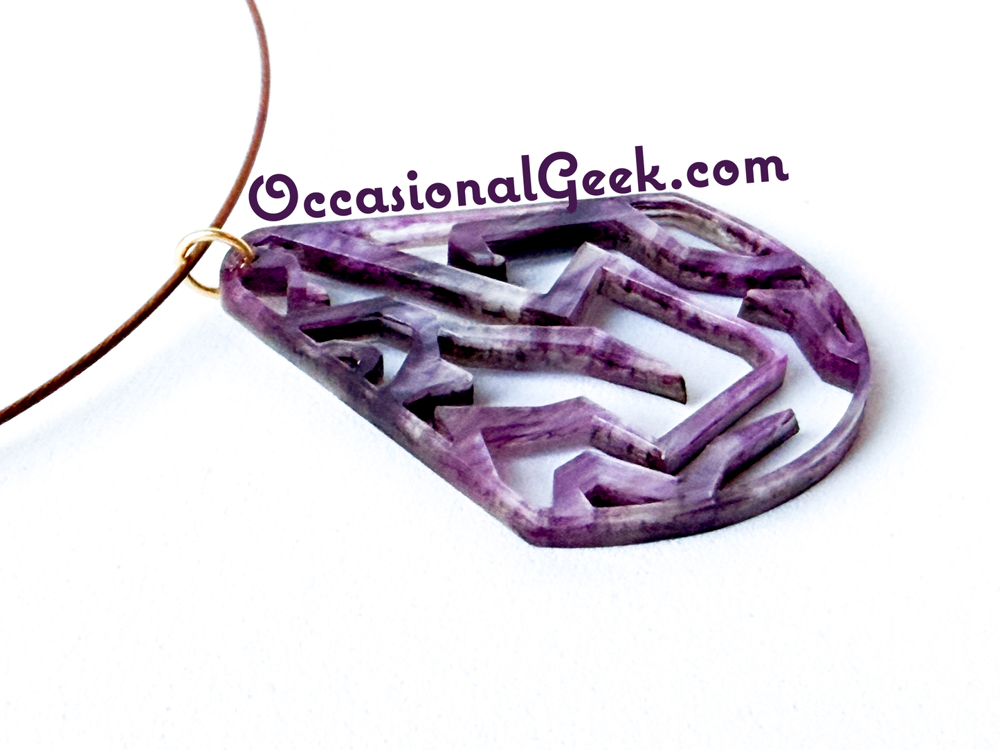 Patterns Statement Pendant