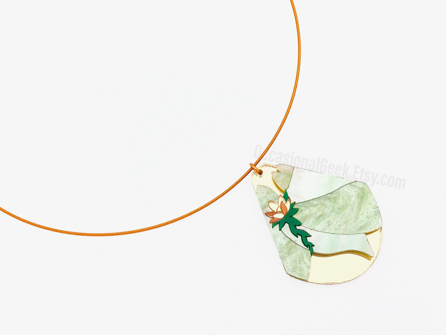 Frog Princess Statement Pendant