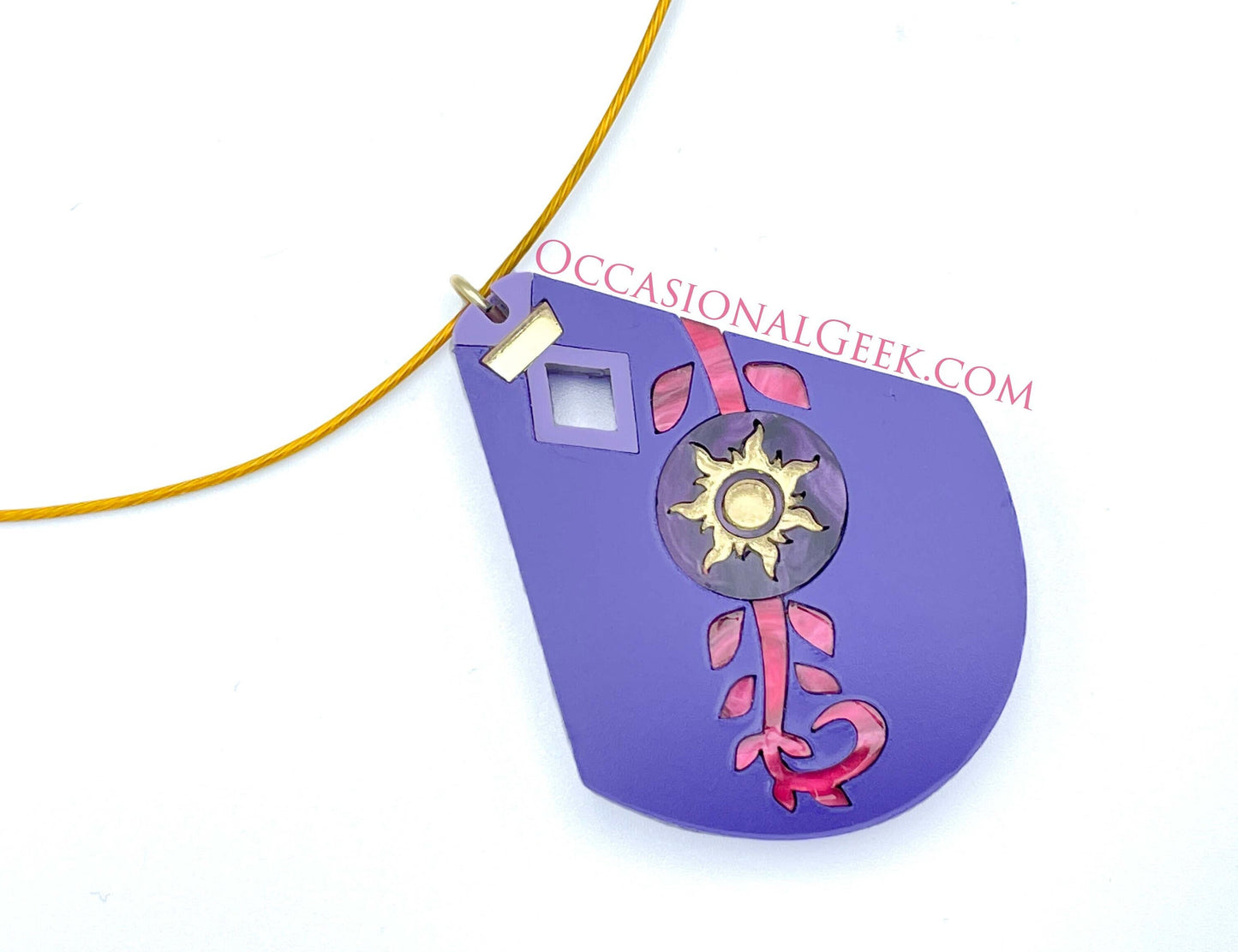 Sundrop Princess Statement Pendant