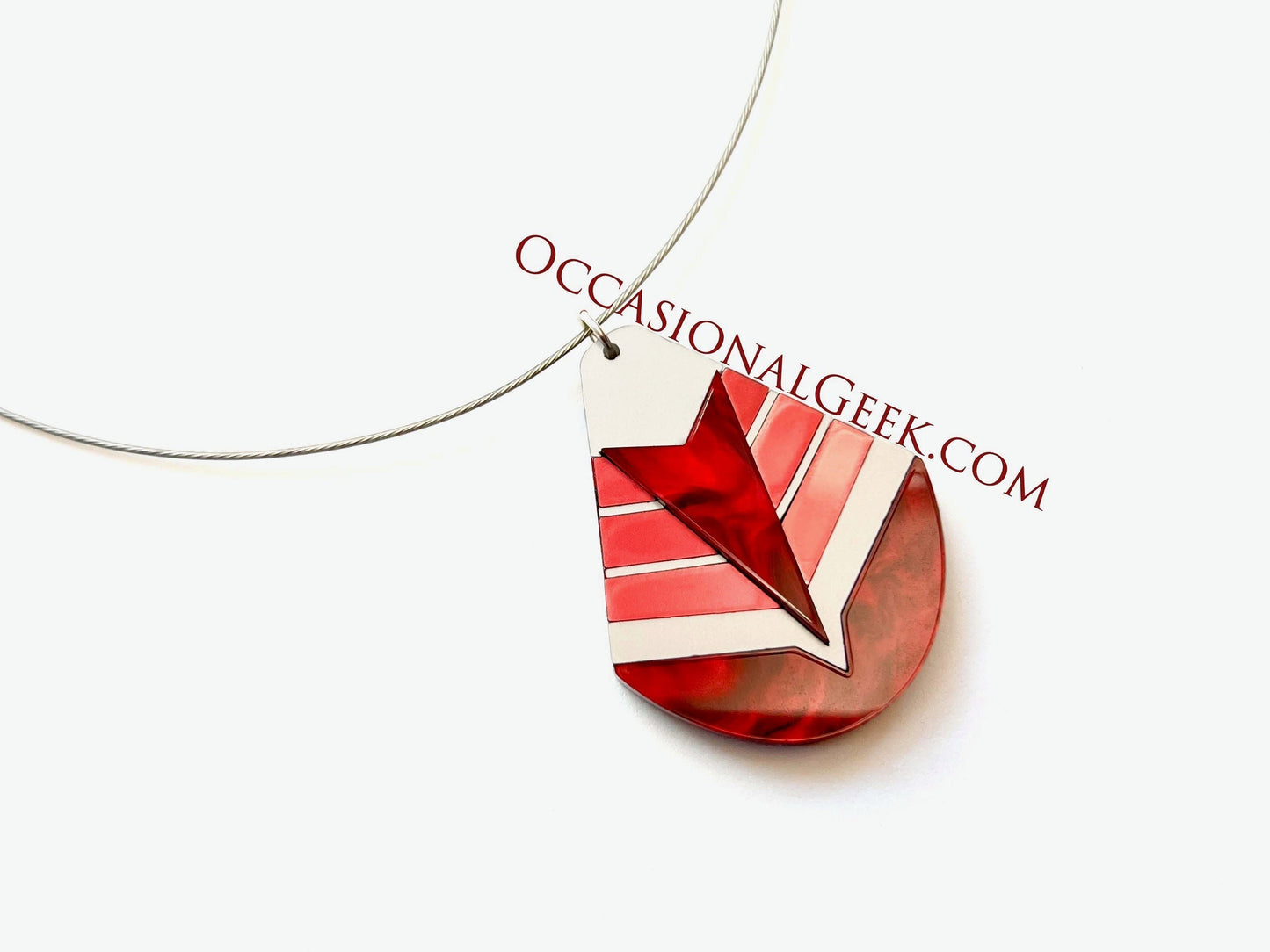 Red Wing Statement Pendant